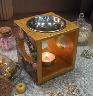 “Stardust” - Wooden Wax Melt Warmer