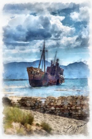 "The Silent Voyage", Digital Painting