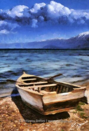 "The Boat’s Silence", Digital Painting