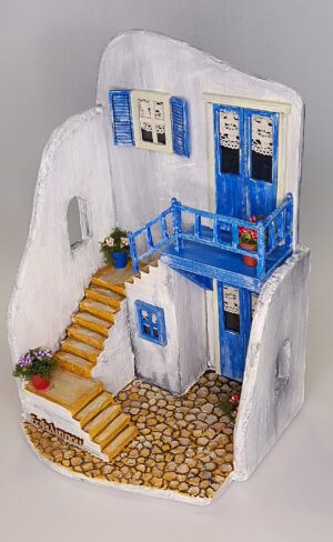 “Aegean House” – Decorative Miniature